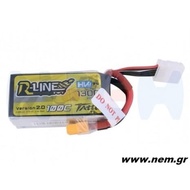 TV99 BATTERY LIPO BATTERY LIPO Gens ace Tattu 1300mah 14.8V 100C HV