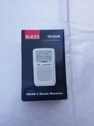 Tecsun R-233 多波段 輕便收音機 AM/FM Radio Receiver