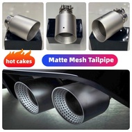 1 Golf GTI decorative exhaust matte exhaust pipe nozzle stainless steel tailpipe car exhaust muffler