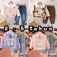 PP PREMIUM IMPORTED SUITS FOR GIRLS AGED 2 - 5 YEARS (E-591, E-595, E-596)