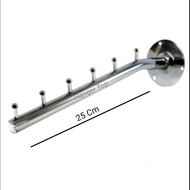 GANTUNGAN 6-Point Flute HANGER Wall Mounted 6-Point Wall Hook 6-Nail Iron Flute HANGER