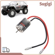 SUGIGMY RC Brushed Motor, Stainless Steel Low Noise Brushed Motor, Durable 370 31T High Torque Motor