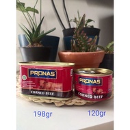 Corned Beef 120g Pronas Corned Beef/ Pronas Cornnet 198g