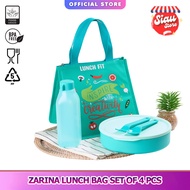 SIAU STORE CPM ZARINA LUNCH FIT LUNCH BOX SET 4 PCS RICE BOX / LUNCH BOX