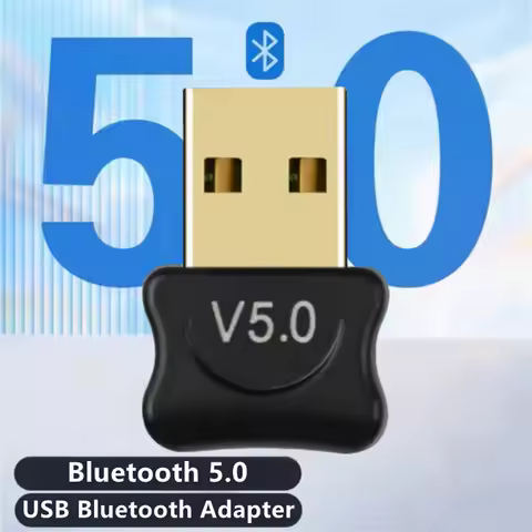 USB Bluetooth Adapter 5.0 Wireless USB Bluetooth Receiver Transmitter USB Bluetooth Audio Receiver D
