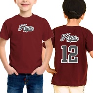 NEW ARRIVAL BAJU BUDAK HPE¹² UNISEX KID'S SHORT SLEEVE T-SHIRT 100%COTTON 190GSM PREMIUM HIGH QUALIT