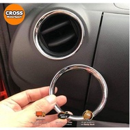 PERODUA MYVI 2005 - 2010 / TOYOTA PASSO / DAIHATSU BOON / AIRCOND CHROME OR CARBON FIBER LINING VENT