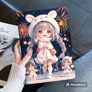 bao da ipad hình công chúa chibi hoạt hình dễ thương ipad mini air pro 9.7 10.2 10.5 10.9 11 1/2/3/4