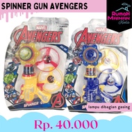 [RMX] AVENGERS SPINNER GUN - TOY GASING GUN WITH LIGHTS