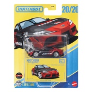 Matchbox GBJ48 บOX CAR TOYOTA SUPRA ADVAN Hot Wheels Diecast Model Car รถยนต์โมเดลสำหรับเล่นได้สำหรั