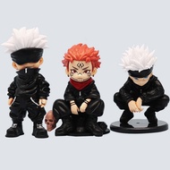 14cm Jujutsu Kaisen Anime Figure 3 Style Satoru Gojo Action Figure Lord of the Curse Sukuna Figurine