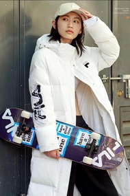 全新Fila jacket fila 外套 FILA 羽絨 FILA 長款羽絨 女裝羽絨