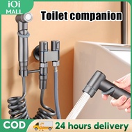 【IOI MALL】Bidet spray set High-Pressure Bathroom Toilet Bidet Faucet Hand Held Double Outlet Sprayer