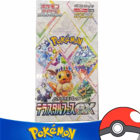 Pokemon Cards Original Trading PTCG Cartoon Japanese SV8a Taijing Celebration Booster Pack Tai Jing 
