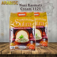 Basmati Rice Long Grain 1121 Nasi Biryani Mandy Imported Saudi Arabia Packing 5Kg