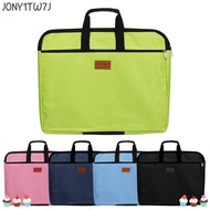 JONY1TW7J File Folder With Handle Canvas A4 Size Durable Waterproof Handbag