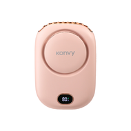 Konvy Portable Hanging Neck Fan (#White / #Pink)