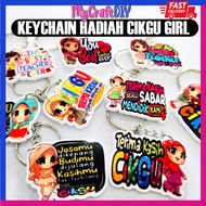 Keychain Souvenir Murah Cenderahati Borong Hadiah Perpisahan Teacher Day Gift Hadiah Hari Guru Perem