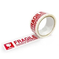 SALOTAPE FRAGILE TAPE FRAGILE SALOTAPE MERAH PUTIH SALOTAPE GAM KUAT SALOTAPE FRAGILE MURAH