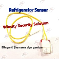 WSS Defrost Thermostat Bimetal Refrigerator Sensor Samsung Freezer Spare Parts 2 wayar (Peti Sejuk Sensor)