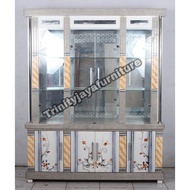 Lemari Pajangan Lemari Hias 4 Pintu /trinityjayafurniture