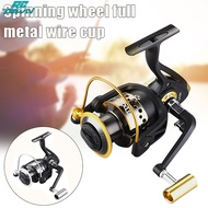 RCTOWN,2023!!Lure Spinning Reel 5.2:1 Gear Ratio Hollow-out Front Drag Left Right Handle Interchangeable Fishing Reel