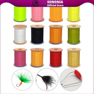 SONONIA Fly Tying Thread 70 Denier Thread Fly Tying Wire in Standard Bobbins Fluorescent Fly Tying M