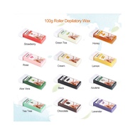 100g Roll On Hot Wax Depilatory Wax Hair Removal Wax Cartridge Heater Wax Buang Bulu