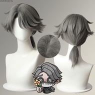 Fifth Personality Encoffinist Initial Skin cos Wig Styling Special Gray Ponytail