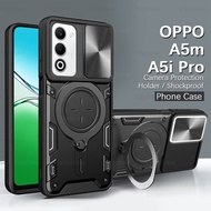 Ốp chống sốc cho Oppo A5i Pro a5m chủ trường hợp máy ảnh bảo vệ lưng điện thoại cứng Bìa đứng thiết