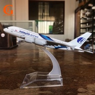 Malaysia Airlines Airbus 380 Aircraft Model Alloy Diecast Plane Airplane A380 Models Gift Toy Collec