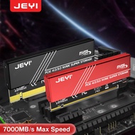JEYI M.2 NVME To PCIE 4.0 X16 Adapter, pcie x16 Gen4 Expansion Card with Aluminum Heatsink Case, For