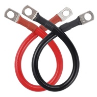 30cm Car Battery Connector Power Inverter Cables 2AWG Marine Battery Cable With Lug Awg PVC Insulate