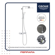 GROHE Euphoria SmartControl 260 Shower System with Thermostatic Bath Mixer 26507000