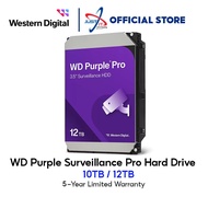 WD Purple Surveillance Pro Hard Drive  ( 10TB / 12TB ) 7200RPM 512MB 3.5" SATA HDD