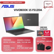 ASUS VivoBook 15 F512DA Ryzen 3 3250 8GB 512ssd Radeon Vega 3 15.