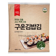 Korean Roasted Gimbap Seaweed 30g (3 / 6 / 9 Packs) Sushi Nori Sheet Premium Korea Gim