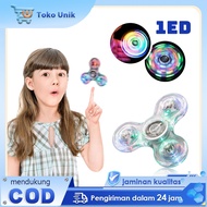 LED Fidget Spinner Toy Spinner Anti Stress Spinner Light Up Spinning Fidget Spinner With Lights