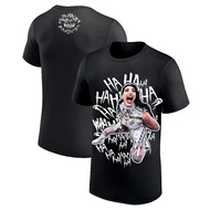 Wwe Men's Black Rhea Ripley Photo HAHAHA Vintage T-Shirt