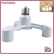 TPOFEBDR Lamp Base Base Converter E27 to E27 Multifunction Bulb Adapter Holder