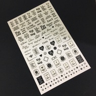 Sticker (code F) nail decoration sticker
