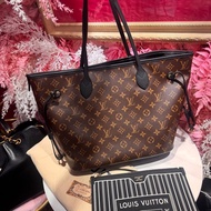 LV 新款neverfull 黑/王吉娜古董精品