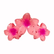 Jepit Bunga Kamboja Model 3 Jedai Bunga Bali Warna Warni Soft PTT