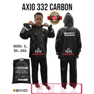 Axio 332 Carbon Raincoat Jacket Pants Set Axio Rubber Coat Type AX 332 Original