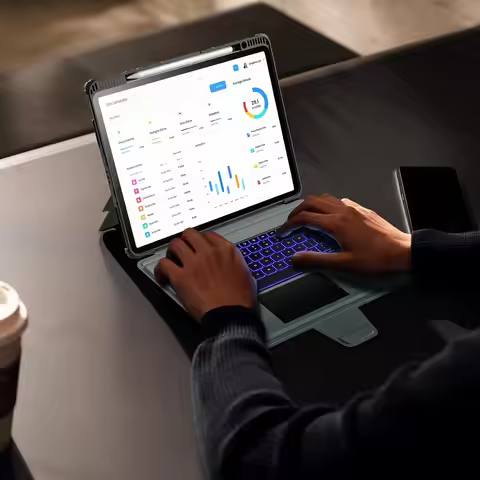 For iPad Pro 13 11 2024 Nillkin Magic Keyboard Case For iPad 10th Backlight Keyboard Cover For iPad 