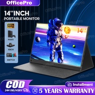 Portable Monitor Pc 15.6 Inch Nintendo Switch PS4 60Hz 1080p Pc Monitor Speaker Touch Screen Monitor