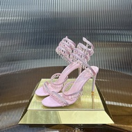 Snake Shape Return Not rc High Heel Sandals Thirty Colors 35-3940.41.42.43 Winding Make 9.5cm Size N