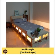 Bed Frame | Katil Pallet Super Single | Single | Queen | King pindah Rumah | Platform Bed Frame | Pl