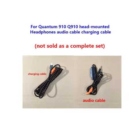 For JBL Quantum 910 Q910 head-mounted Headphones audio cable charging cable Ear pad Original accesso