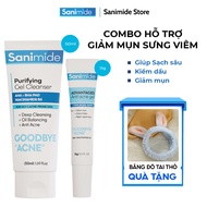 COMBO to Reduce Acne, Swelling and Inflammation for Oily and Acne Skin SANIMIDE, Acne Reduction GEL 